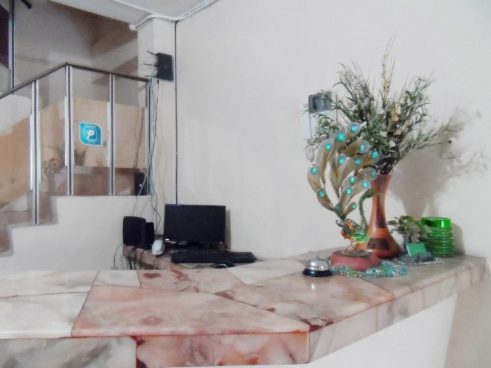 Reception desk